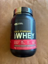 ON Gold Standard 100% Whey Protein Powder, Extreme Milk Chocolate 8/25 EXP