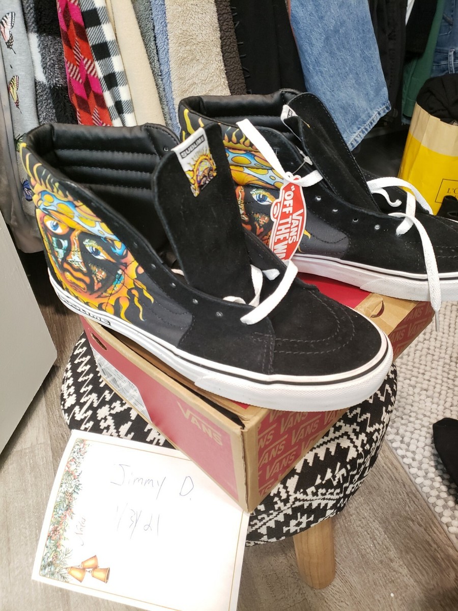 Vans X Sublime Sk8-hi Sz 9.5 Signed Opie Ortiz DS [Damaged Vans X Sublime Sk8-hi Sz 9.5 Signed Opie Ortiz DS [Damaged