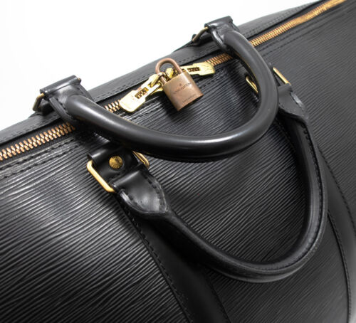 LOUIS VUITTON EPI KEEPALL 55 REISETASCHE TRAVEL BAG WEEKENDER TASCHE BOSTON XL - Bild 15 von 17
