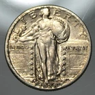 1928 S Standing Liberty Quarter - AU !!