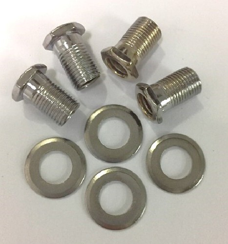 5 string banjo chrome plated tuners, black color acrylic buttons 328C-BX - Picture 7 of 7