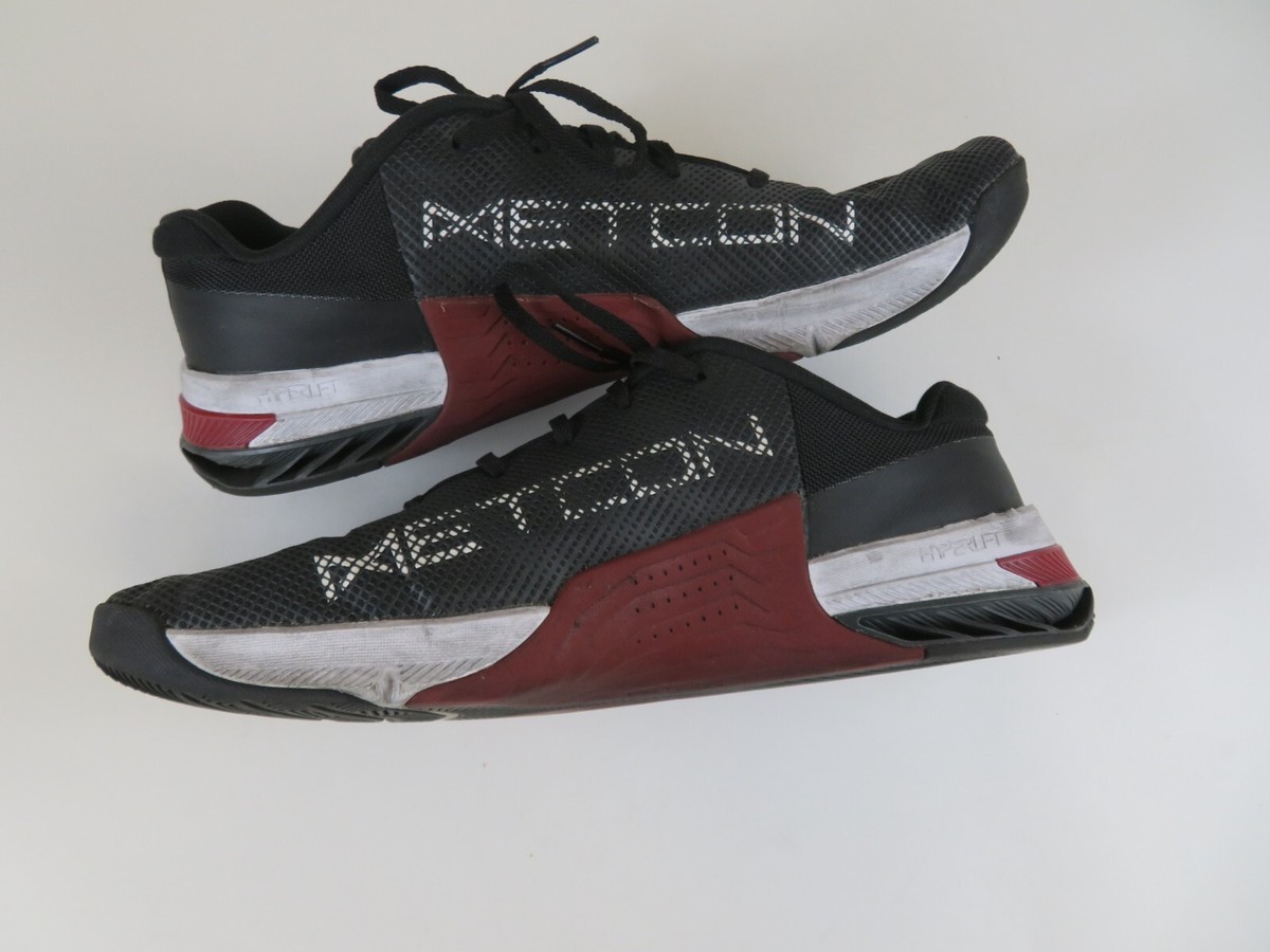 Nike React Metcon 8 Size 14 Black Red White DV4382-015 Hyperlift $_57.JPG?set_id=880000500F main image 4