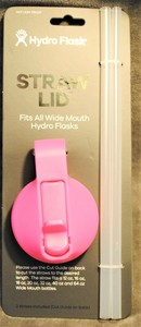 flamingo pink hydro flask straw lid