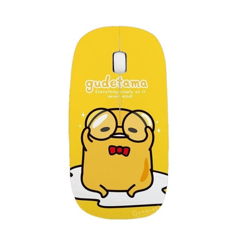 Cartoon Gudetama Wireless Optical Mouse DIY Pattern Printing Mouse for PC Laptop - Picture 6 of 31