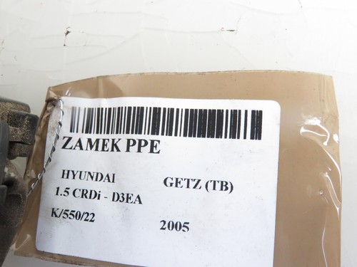 Serratura porta Hyundai Getz TB anteriore destra 2005 17938582 - Foto 2 di 6