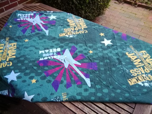 Meraviglioso copripiumino Disney Camp Rock 2008 viola verde 190 x 130 cm - Foto 1 di 5