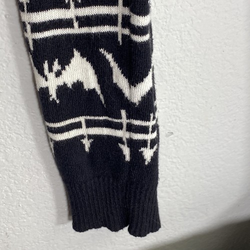 Nightmare Before Christmas Cardigan Shrug Wrap Jack Skellington Bats Black Sz M - Picture 4 of 11