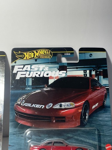 Hot Wheels Fast Furious Nissan Silvia (S15) Toyota Soarer 2024 Set Premium di 2 - Foto 6 di 10