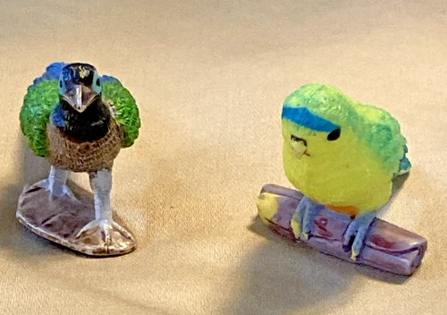 YOWIE Orange-Bellied Parrot (C2) & Green Blue Cuckoo (D1) Wildlife Conser. Soc'y