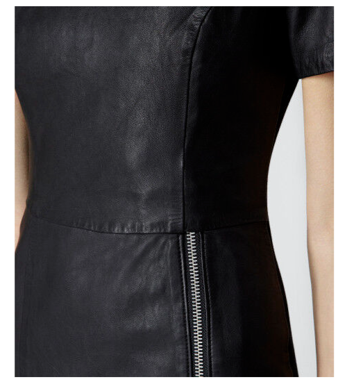 ALLSAINTS Black Leather Feliz Dress Sz 0 | eBay ALLSAINTS Black Leather Feliz Dress Sz 0 | eBay
