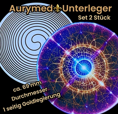 FIRMA AURYMED R.BOE-ERF 432 HZ Solfeggio Muster Oszillator Antenne MWO Coin Tesla Scheibe Bifilar Wicca