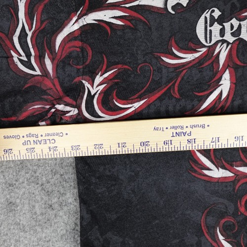 Affliction Shirt Mens XXL Black Red Signature Series George St Pierre MMA Y2K - Picture 10 of 11