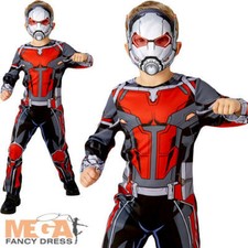 Ant-Man Boys Fancy Dress Superhero Comic Book Day Week Kids Childrens Costume