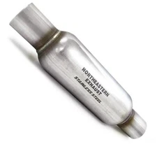 Muffler Glasspack 1.75" Inlet/outlet 1.75"