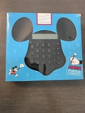 Mickey’s Paper Company Executive Club Calculator 90’s Disney Mickey Mouse Rare