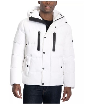 Jacket Michael Kors Winterjacke Weiss Michael Kors Classic Fit