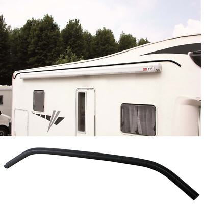 Fiamma Drip Stop Regenrinne selbstklebend Polyvinyl/Aluminiumkern 500 cm grau