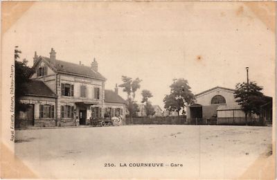 CPA AK La COURNEUVE - Gare (740276)