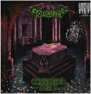 Gorguts Considered Dead RED VINYL NEW OVP LIST Vinyl LP