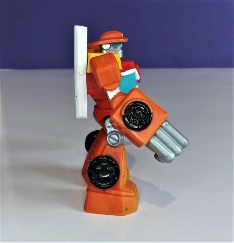 2012 Playskool Transformers Rescue Bots Heatwave the Firebot 4" Loose Figure - Picture 3 of 5