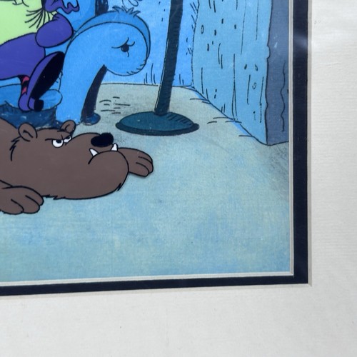 Broom HIlda Signed Hand Painted Limited Edition Animation Cell Russell Myers COA - Picture 9 of 17