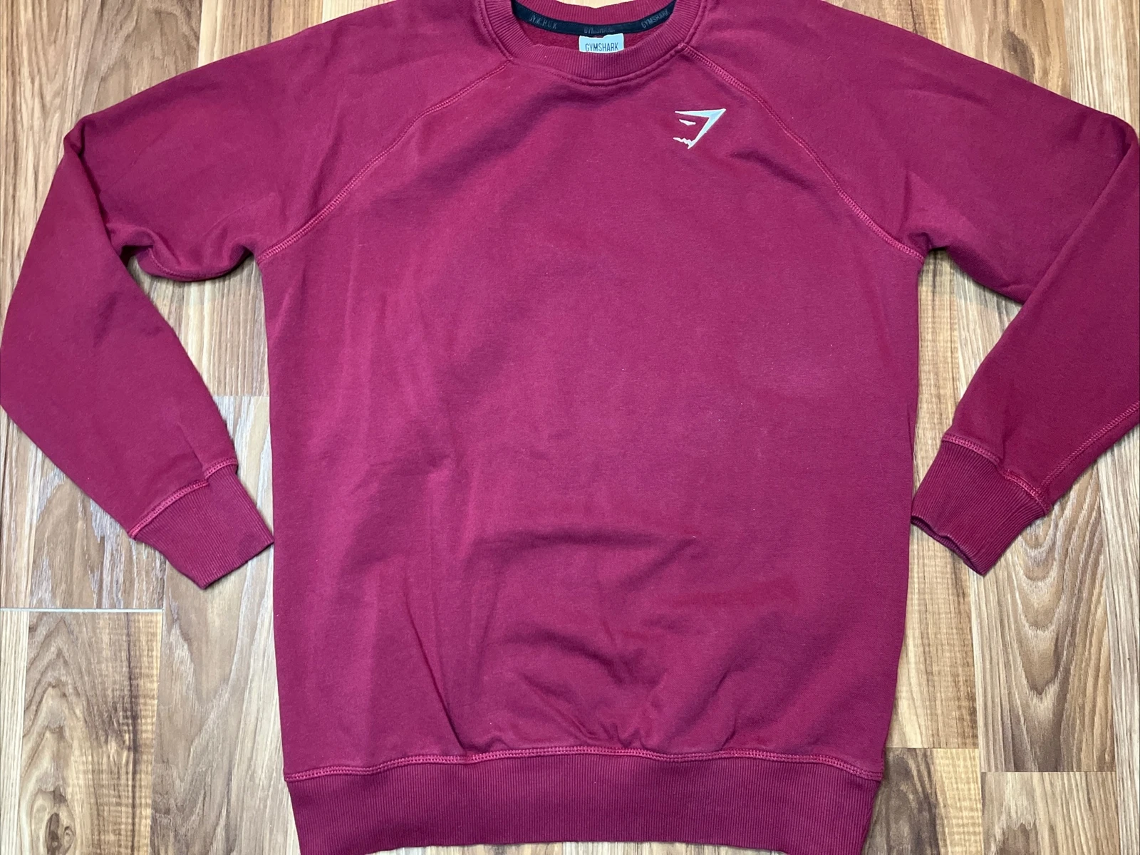 gymshark oversized crewneck pullover gym shirt
