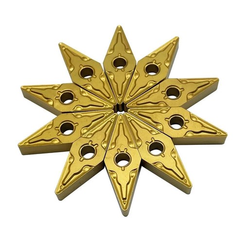 10 Stück VNMG332 VNMG160408 Hartmetalleinsätze + MVVNN 1616H16 Drehmaschine Drehwerkzeughalter - Bild 7 von 8