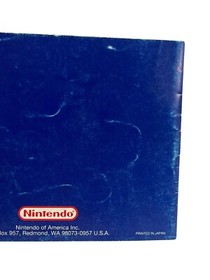 Super Spike V'Ball Nintendo Nes Aut&eacute;ntico Manual de Instrucciones Solo Voleibol De Colecci&oacute;n