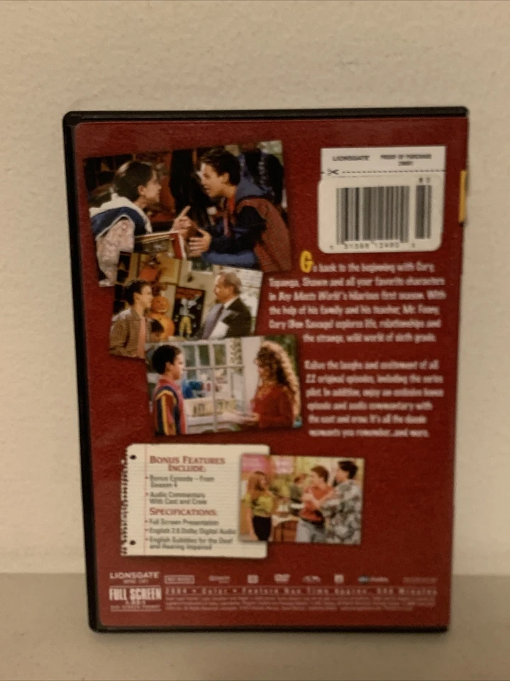 Boy Meets World DVD Seasons 1-4 Box Sets Lionsgate Television Programming - Image 3 of 4