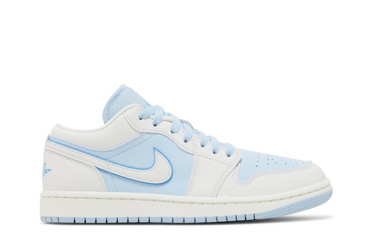 シューズ(女性用) Nike GS Air Jordan 1 Low \"True Blue\" Nike Jordan 1 Low True Blue (GS)(W)