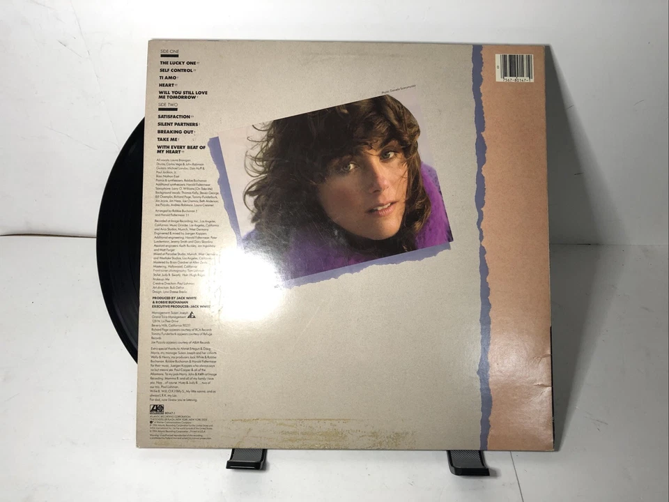 NICE NM Laura Branigan Self Control 80147-1 LP 12in Vinyl Record Album - Image 4 of 4