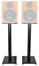 Rockville 29" Black Steel Studio Monitor Speaker Stands For Rockville DPM8C