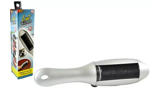 Lint Brush Magic Pet Hair Remover Self-Cleaning Base Reusable Fluff Remover - Picture 12 of 15