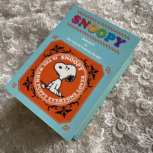 Caja de música tipo libro retro Snoopy joyero usada Japón - Imagen 3 de 6