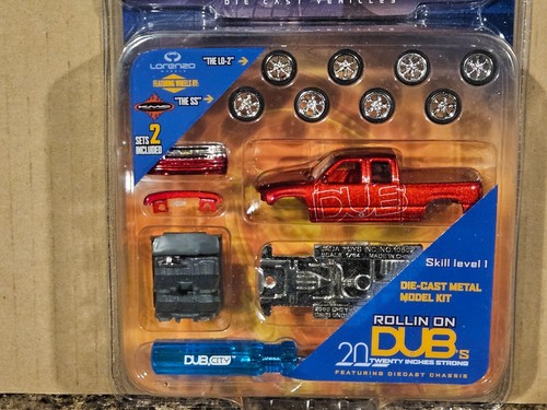 Jada 1:64 2000 Chevy Silverado Dub City Model Kit '00 - Picture 2 of 3
