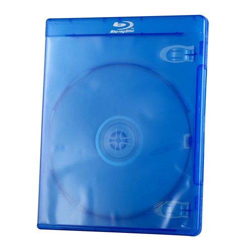 Single DVD CD Empty Case Disc Storage Blu-ray Plastic Jewel Holder Clear Sleeve - Afbeelding 7 van 7