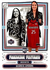 2025 Panini Donruss WNBA - Franchise Features Georgia Amoore #20 (RC) Mystics