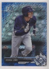2017 Bowman Chrome Prospects Blue Shimmer Refractor 137/150 Josh Lowe Joshua 2d9