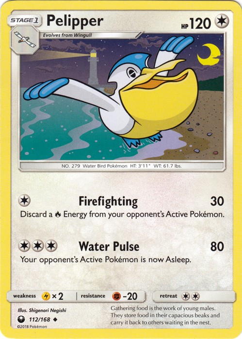 4x NM-Mint Pelipper - 112/168 - Uncommon Pokemon Celestial Storm