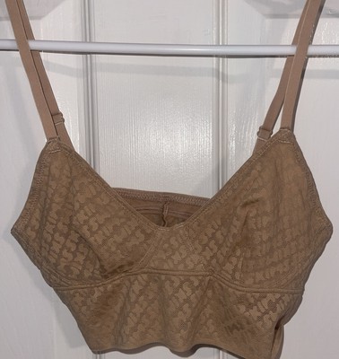 Skims Triangle Bra Bralette Black Size XS (BR-TRI-1538) NWT