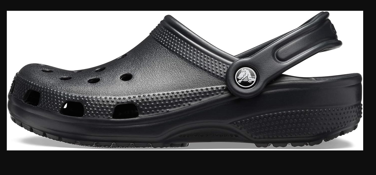 Crocs Unisex Classic Clogs Black Minimalist Comfort Casual Size M17 Everyday 71PhdA1nD4L._AC_UY900_.jpg main image 2