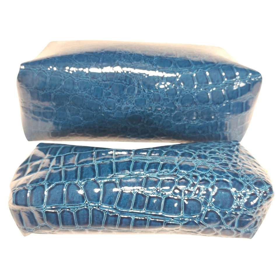 Estee Lauder искусственного крокодила выбитый макияж косметичка комплект 2 изделия путешествий устроитель - Изображение 3 из 4