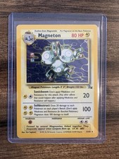 Magneton Pokemon TCG 11/62 Fossil Set Holo Rare Unlimited 1999 WOTC on eBay