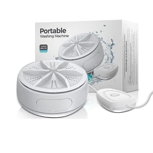 1X(Portable Ultrasonic  Washing Machine for4661