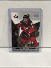 Erin Ambrose 22/25 High Gloss 2018 Team Canada Juniors Montreal Victoire PWHL