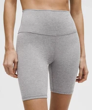 New Lululemon Align Short 8" Color: Heathered Core Med Grey Size: 8 New with tag