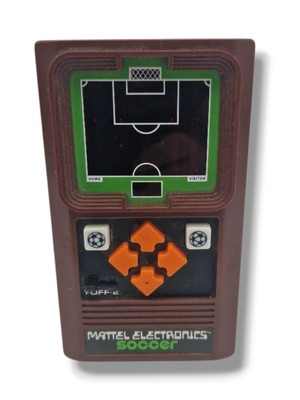  Mattel Electronics Pocket Electronic Games Soccer 1978 Vintage Handheld gaming 