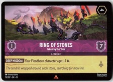 Ring of Stones Taken by the Vine 73/204 Attack of the Vine Disney Lorcana