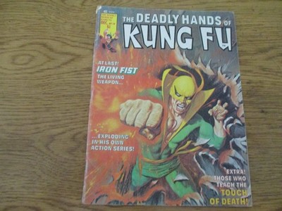 Deadly Hands of Kung Fu #19 1975, 1st White Tiger Appearance