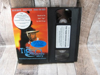 The Tiger Woods Story VHS Screener Promo Paramount 1998 David Keith